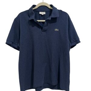 Lacoste Men's Dark Blue Polo Shirt Size CL Classic Fit